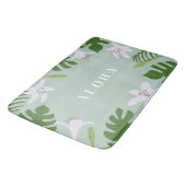 Tropical Hawaiian Bath Mat (Gekanteld)