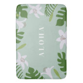 Tropical Hawaiian Bath Mat (Voorkant Verticaal)