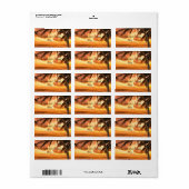 Tropical Hawaiian Island Etiket (Full Sheet)