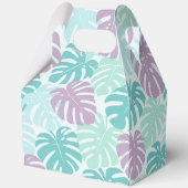 Tropical hawaiian print bedankdoosjes (Achterkant)