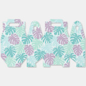 Tropical hawaiian print bedankdoosjes (Ongevouwen)