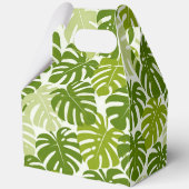 Tropical hawaiian print bedankdoosjes (Achterkant)