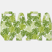 Tropical hawaiian print bedankdoosjes (Ongevouwen)