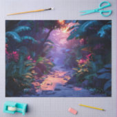 Tropical Hawaiian Walking Path  Tissuepapier (Craft)