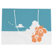 Tropical Hibiscus-Summer Resort Design Groot Cadeauzakje (Achterkant)