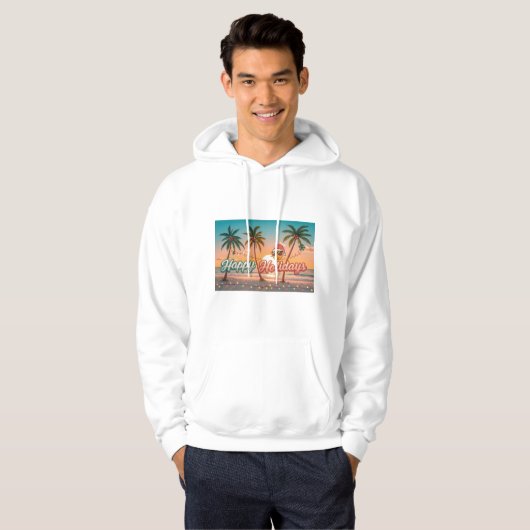 Tropical Holidays Vibes Hoodie (Voorkant volledig)