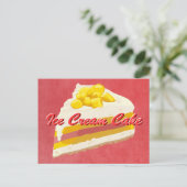 Tropical Ice Cream Cake Briefkaart (Staand voorkant)