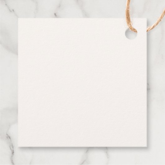 Tropical Island Beach Bruiloft Bedankjes Labels (Achterkant)