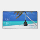 Tropical Island Beach Home Kantoor Foto Bureaumat (Voorkant)