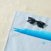 Tropical Island Beach - Strand Please & Jouw tekst Strandlaken (In situ)