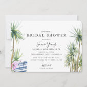 Tropical Island Beach Vrijgezellenfeest Kaart (Voorkant)