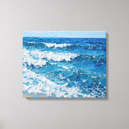 Tropical Island Beach Wrapped Canvas | kustijs