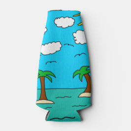 Tropical Island Getaway Drink Koeler