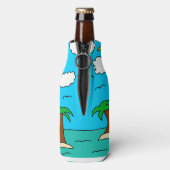 Tropical Island Getaway Drink Koeler (Fles Achterkant)