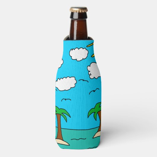 Tropical Island Getaway Drink Koeler (Fles Voorkant)