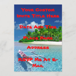 Tropical Island Getaway Kaart