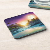 Tropical Island Moonlight Onderzetter (Linkerzijde)