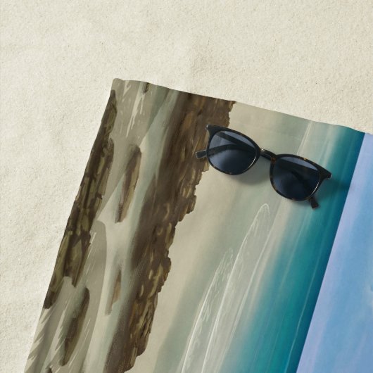 Tropical Island Paradise Sandy Beach Strandlaken (In situ)