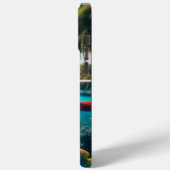 Tropical Island Paradise Telefoon Hoesje (Achterkant / Links)