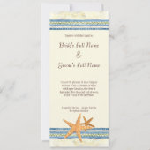 Tropical Island Paradise - Uitnodiging voor bruilo (Voorkant)