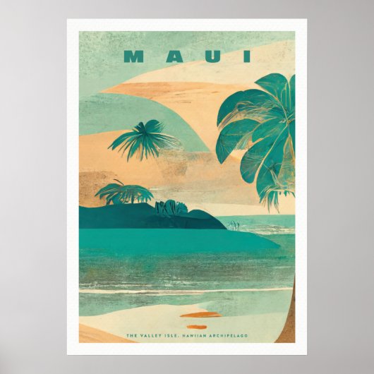 Tropical Island Poster (Voorkant)