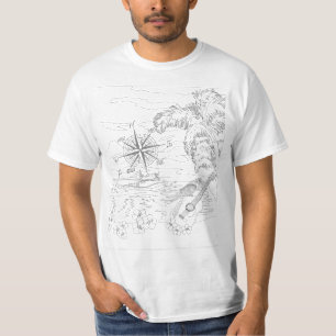 Tropical Island Shirt voor volwassen kleuren