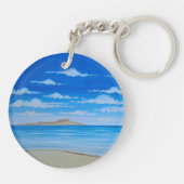 Tropical Island Sleutelhanger (Achterkant)