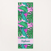 Tropical Island Vibes | Gepersonaliseerd Yoga Mat (Voorkant)
