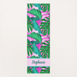 Tropical Island Vibes | Gepersonaliseerd Yoga Mat