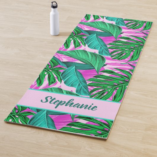 Tropical Island Vibes | Gepersonaliseerd Yoga Mat (In situ)
