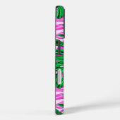 Tropical Island Vibes Monogram Case (Achterkant / Rechts)