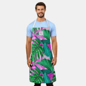 Tropical Island Vibes Monogram Schort (Gedragen)
