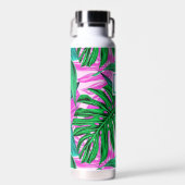 Tropical Island Vibes Monogram Waterfles (Voorkant)