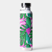 Tropical Island Vibes Monogram Waterfles (Rechts)
