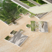 Tropical Island Window Uitzicht Legpuzzel (Zijkant)