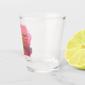 Tropical Isle Getuige of Bruidsjonker Roze ID581 Shot Glas (Rechts)