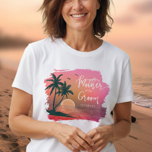 Tropical Isle Moeder van de Bruidegom Roze ID581 T-shirt