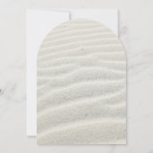 Tropical Isle Sunrise Wedding Pink L2 Arch ID581 Kaart (Achterkant)