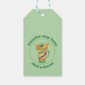 Tropical Juice Blend & Smoothie Juice shop Cadeaulabel (Achterkant)