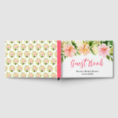 Tropical Jungle Floral Bridal Shower Gastenboek (Volledig)