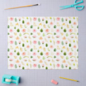 Tropical Jungle Floral Pattern Tissuepapier (Craft)