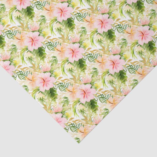 Tropical Jungle Floral Tissuepapier (Detail)