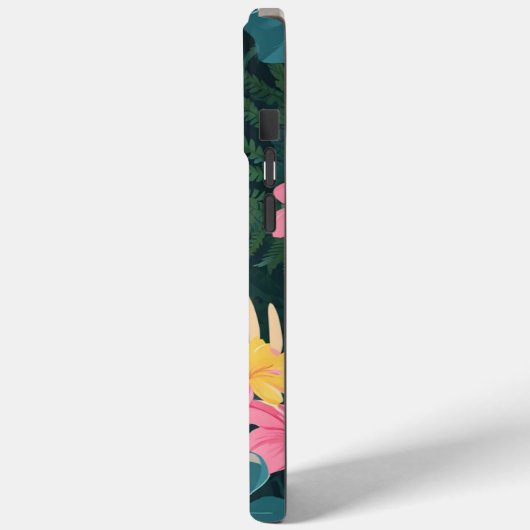 Tropical Jungle Leaves Case-Mate iPhone Case (Achterkant / Links)