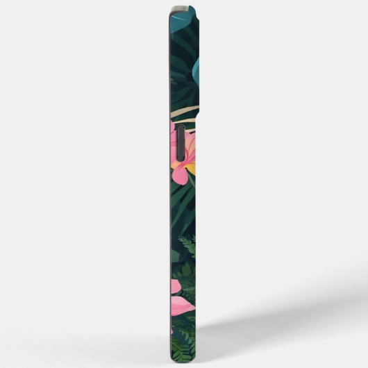 Tropical Jungle Leaves Case-Mate iPhone Case (Achterkant / Rechts)