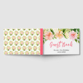 Tropical Jungle with Foliage Birthday Gastenboek (Volledig)