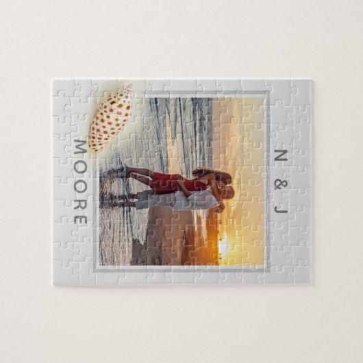 Tropical Junonia Florida Beach Shell Foto Legpuzzel (Horizontaal)