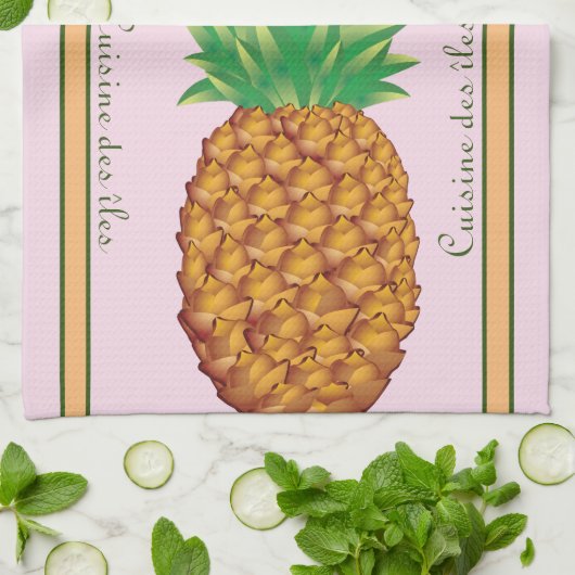 Tropical Keukenlinge Theedoek (Gevouwen)