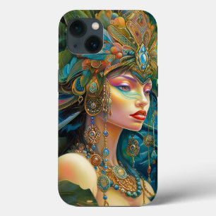 Tropical Lady Fantasy Kunst Case-Mate iPhone Case