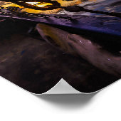 Tropical Lagoon Dawn Poster (Hoek)