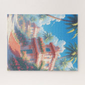 Tropical landscape  legpuzzel (Horizontaal)